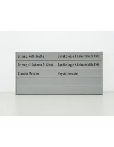 Domizilkastenschilderblock 5 er