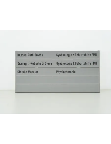 Domizilkastenschilderblock 5 er