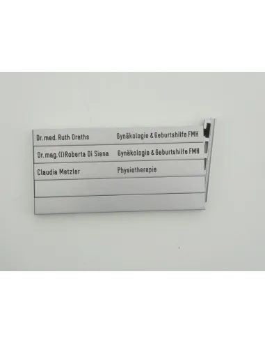 Domizilkastenschilderblock 5 er