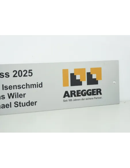 Digitaldruck auf Aluschilder