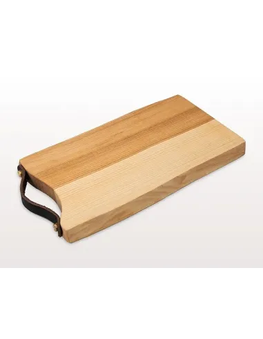 Eschenbrett mit Baumkante