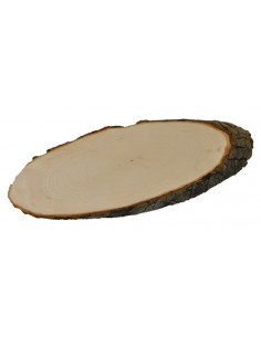 Rindenbrett oval 2